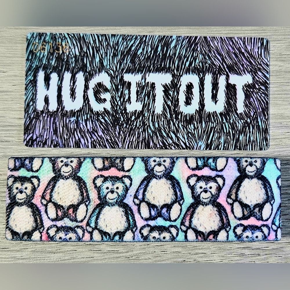 ZOX "HUG IT OUT" #6138 new medium pastel bears sold out collectible wristband